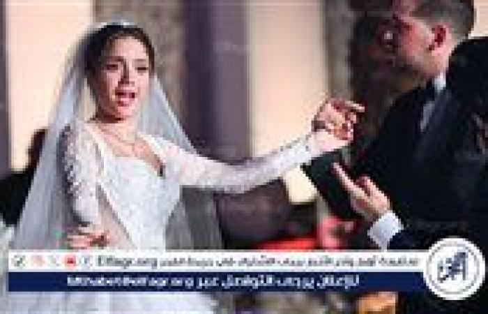 تألقت كالاميرات بفستان للبحيري استغرق 5 شهور.. إطلالة رنا رئيس من حفل زفافها