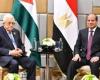 الرئيس السيسي يلتقي  بنظيره الفلسطيني محمود عباس بموسكو