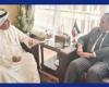 السفير الغانم يستقبل بهبهاني بالقاهرة