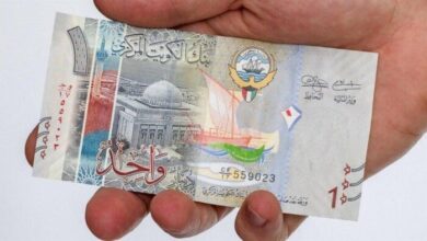 سعر الدينار الكويتي مقابل الجنيه اليوم الإثنين 12 أغسطس 2024